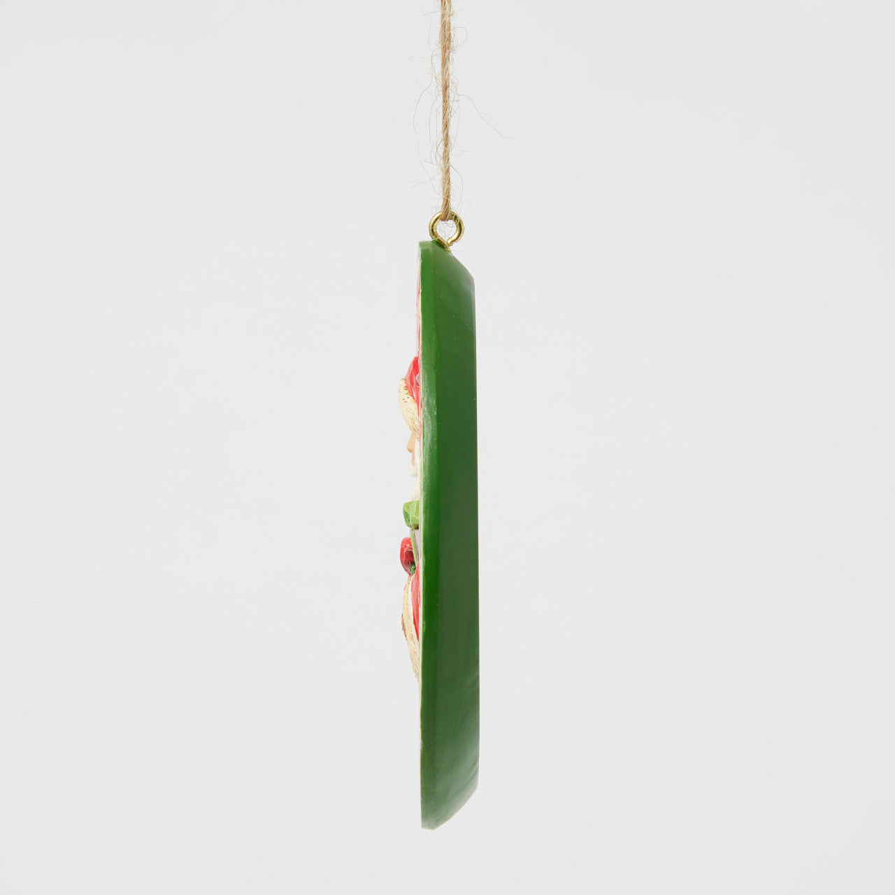 Annual  Dated Ornament Collection Santa with 2025 Date Ornament