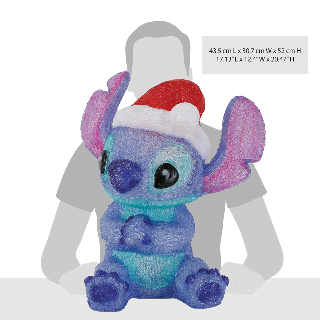 Stitch Acrylic LED Lit Statue Large