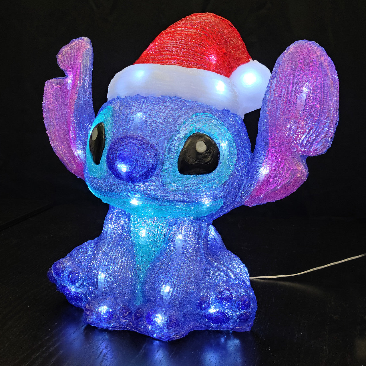 Stitch Acrylic Lit Statue Medium