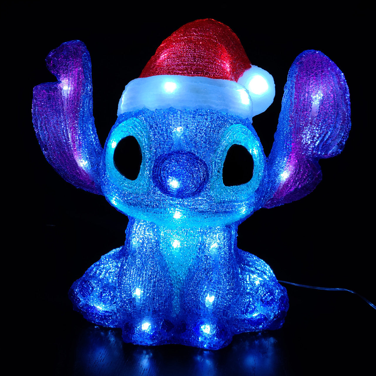 Stitch Acrylic Lit Statue Medium