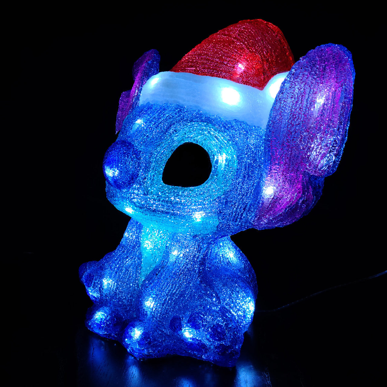Stitch Acrylic Lit Statue Medium