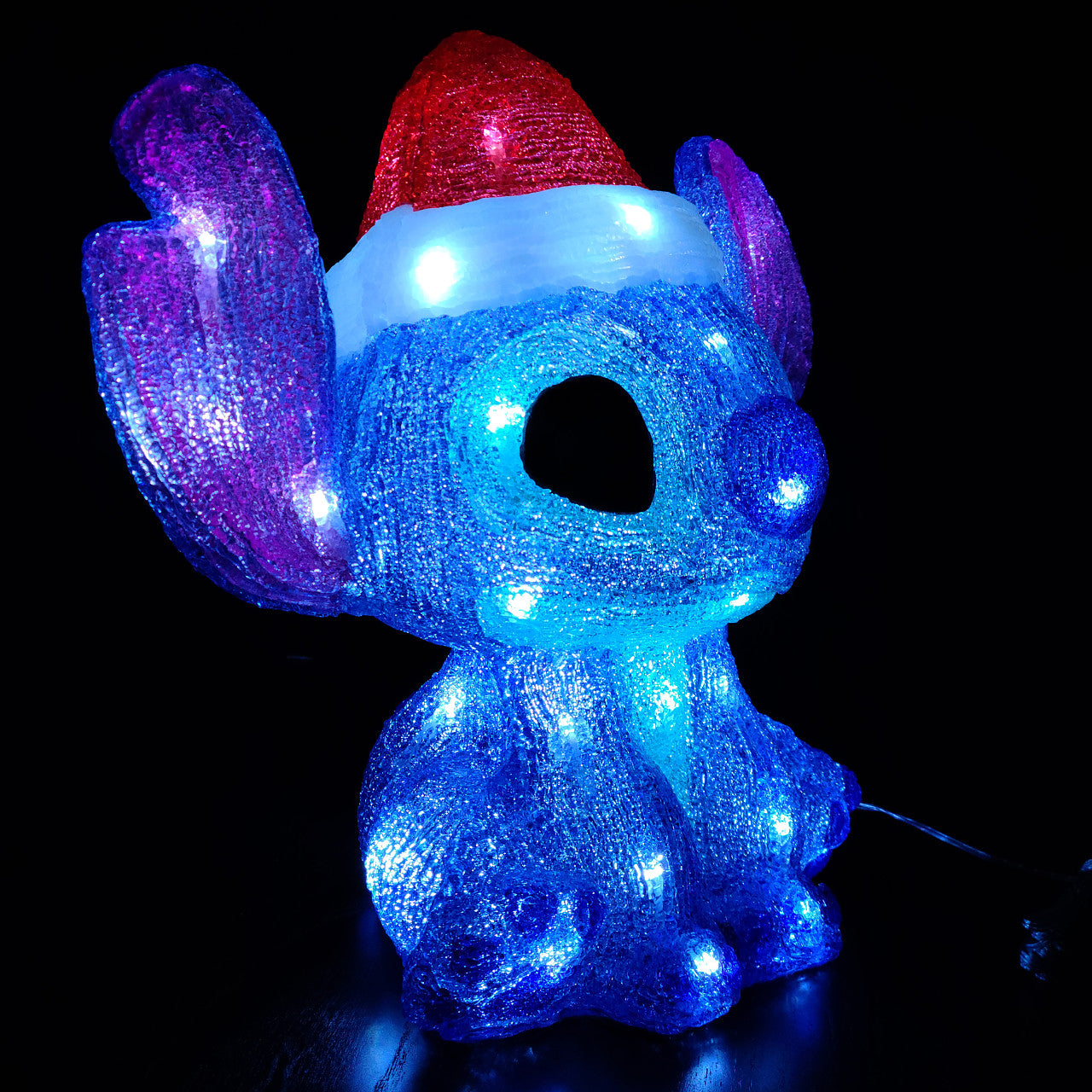 Stitch Acrylic Lit Statue Medium