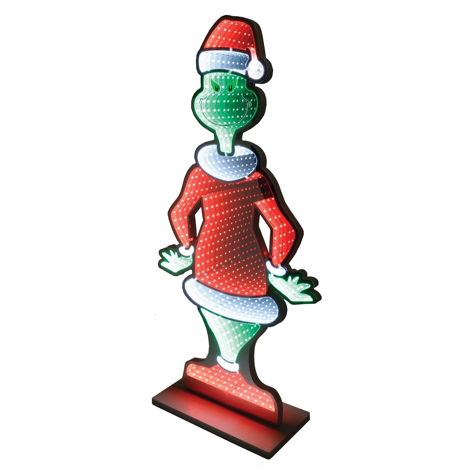 Grinch Infinity LED Light 34 Inches Tall