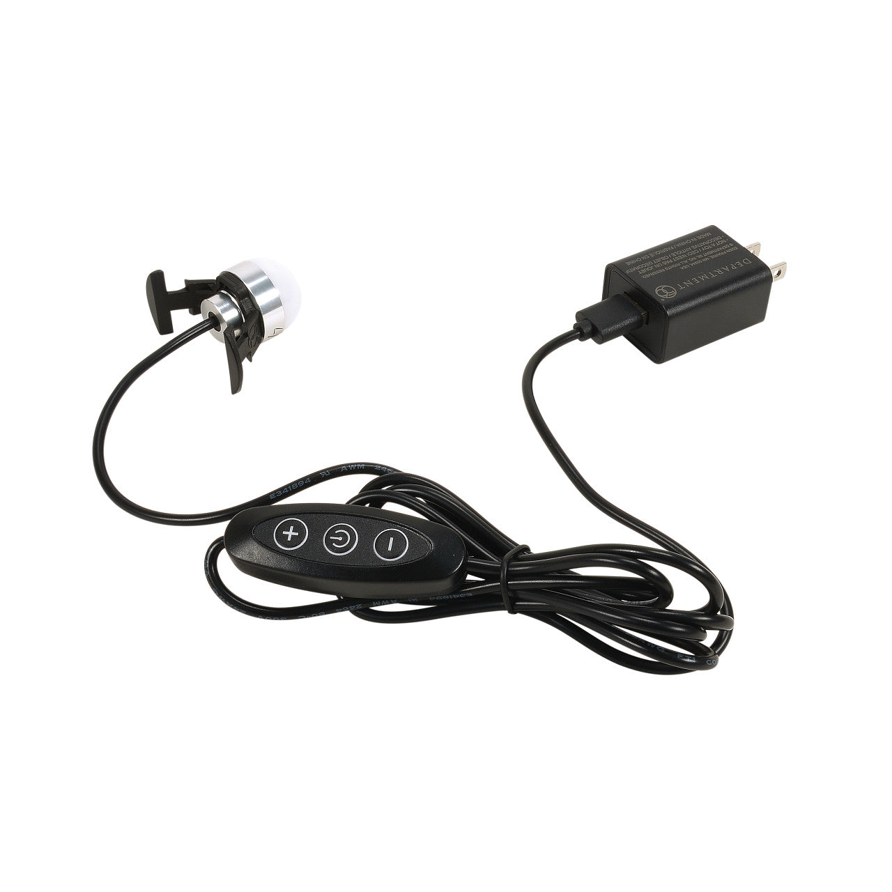 USB Cord & Power Adapter Black