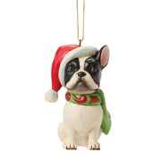 Christmas Dog Frenchie Ornament