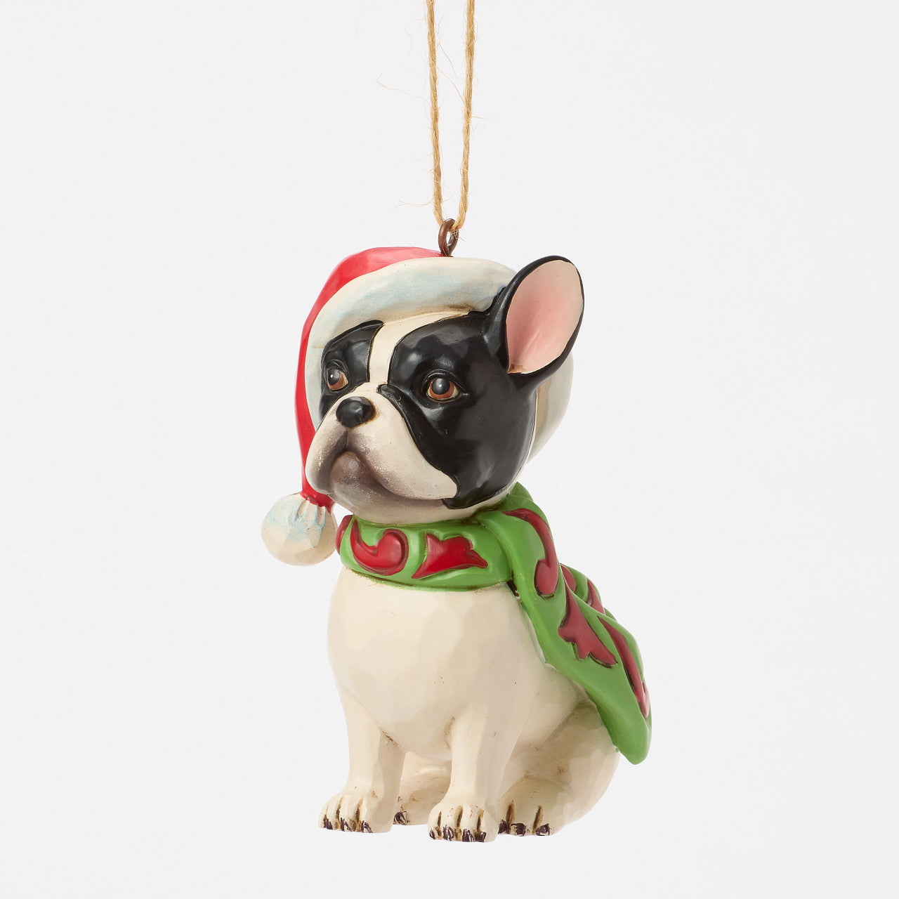 Christmas Dog Frenchie Ornament