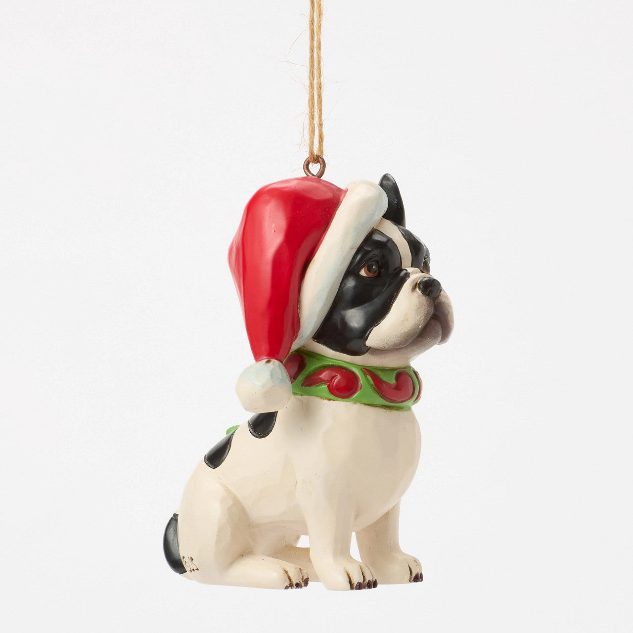 Christmas Dog Frenchie Ornament