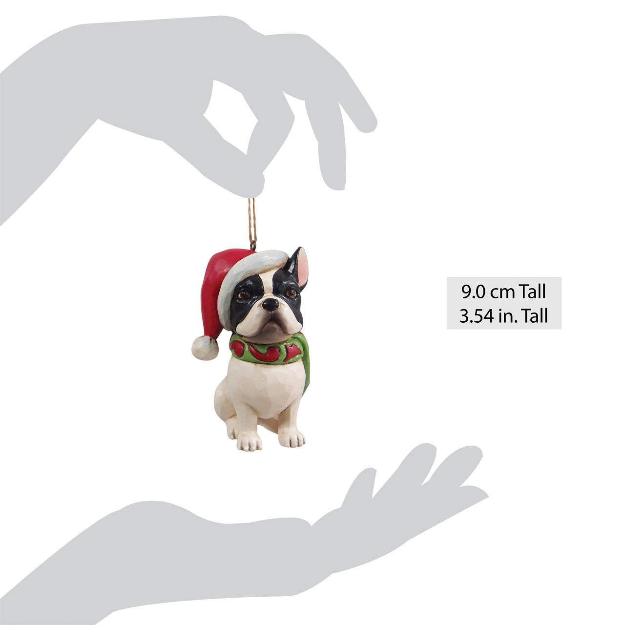 Christmas Dog Frenchie Ornament