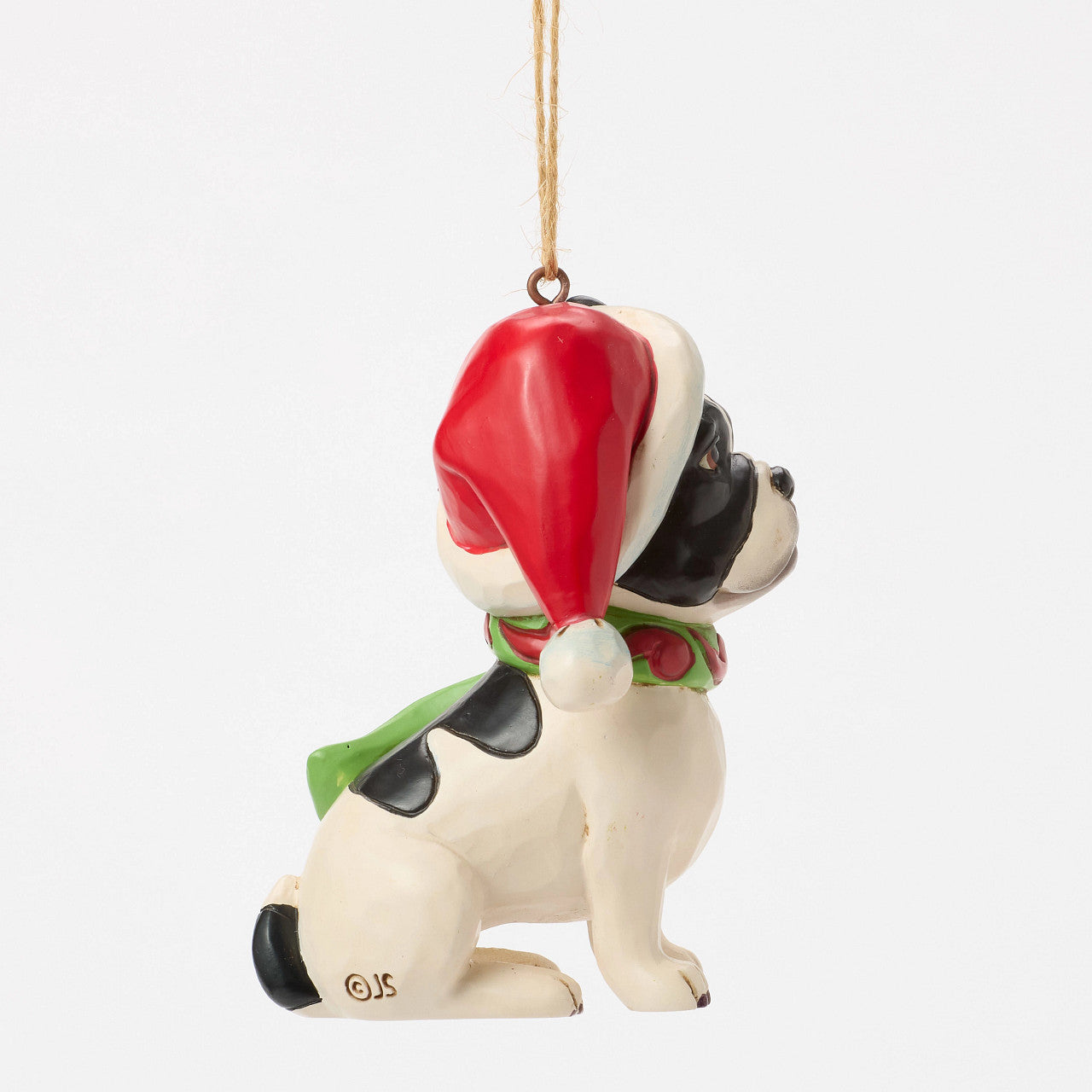 Christmas Dog Frenchie Ornament
