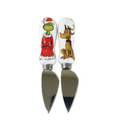 Grinch and Max Cheese Spreader Set of 2