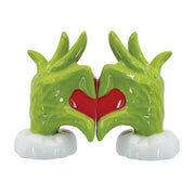 Grinch Heart Hands Salt and Pepper Set of 2