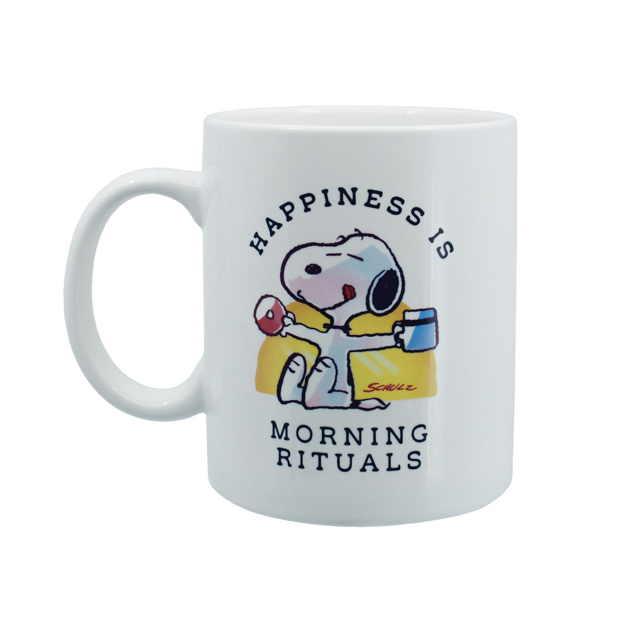 Peanuts Morning Rituals Mug