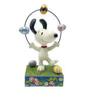 Juggling Easter Joy Snoopy Juggling Eggs