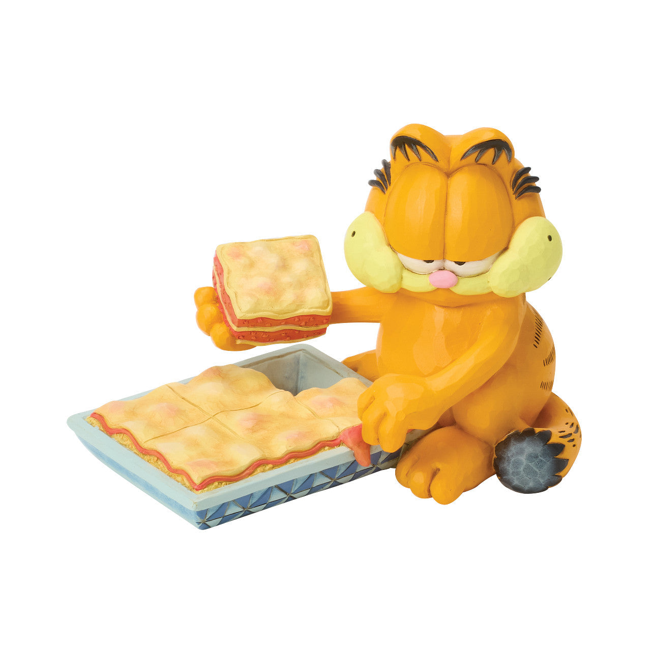 I Love Lasagna Garfield with Piece of Lasagna