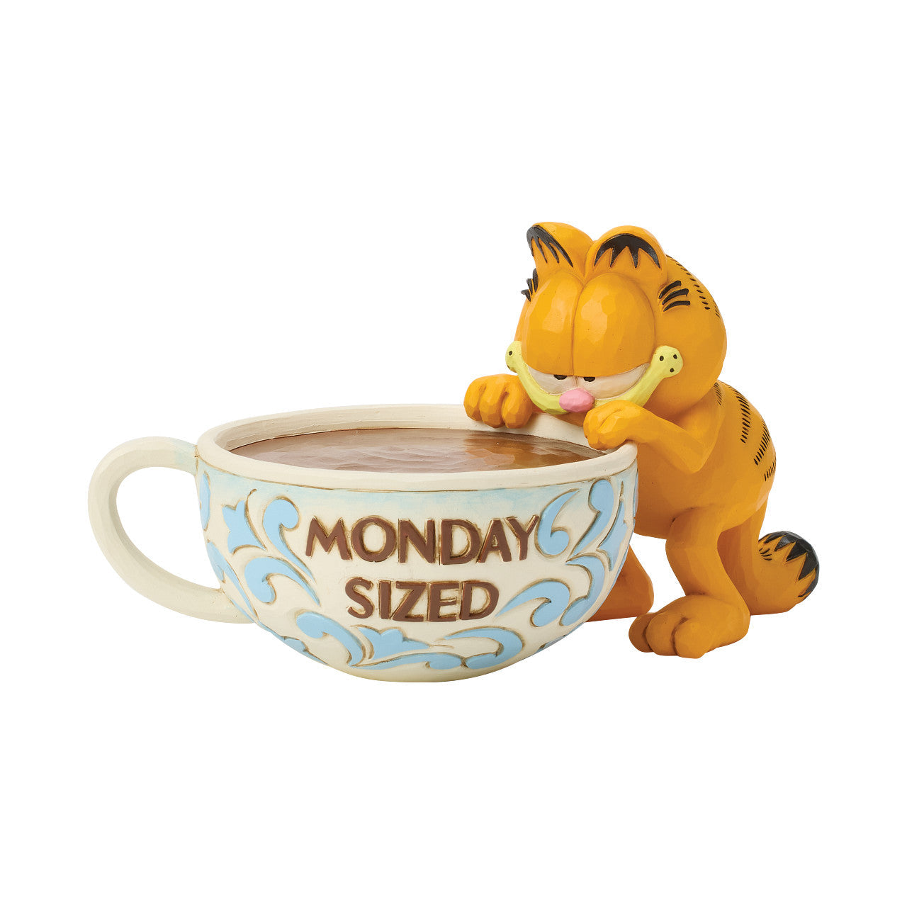 But First, Coffee Garfield with Oversized Coffee Cup