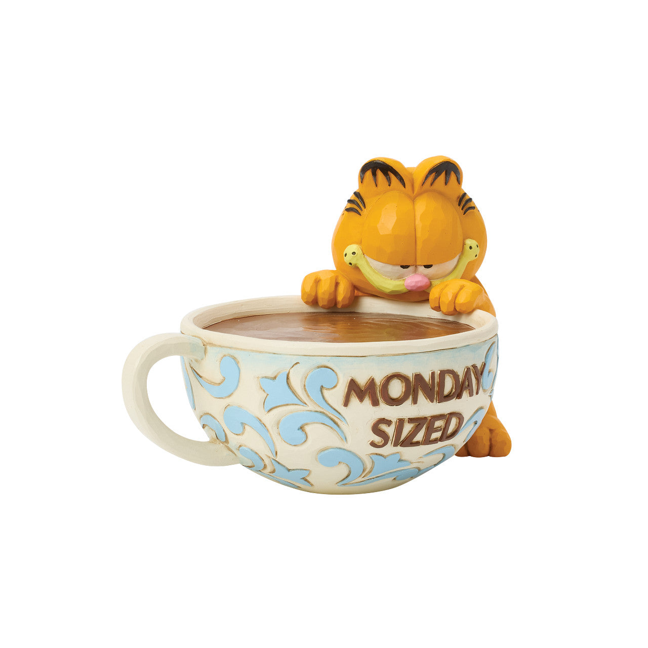But First, Coffee Garfield with Oversized Coffee Cup
