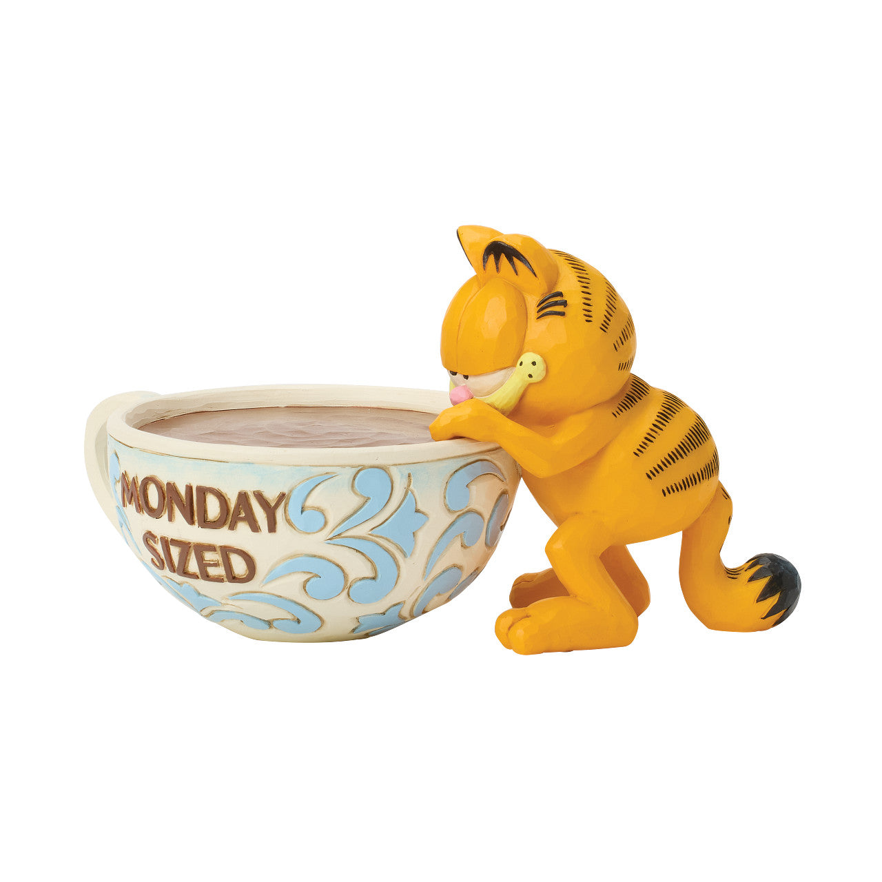 But First, Coffee Garfield with Oversized Coffee Cup