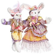 Mr & Mrs Cottontail Rabbit Small 13" Set of 2