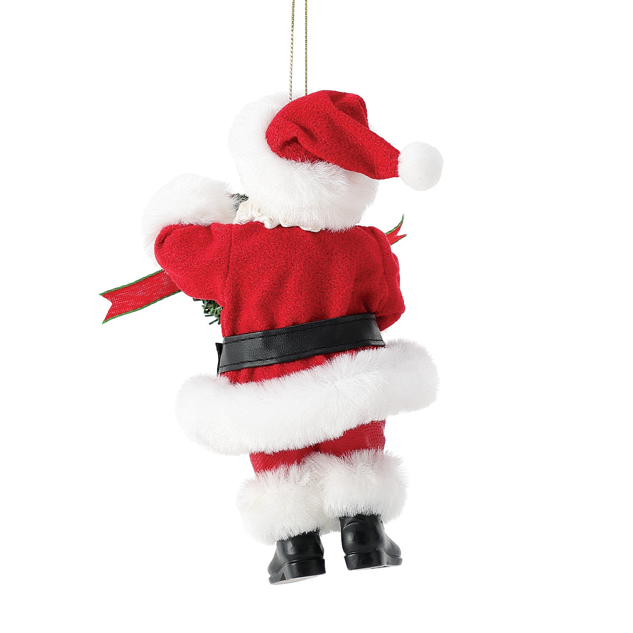 2026 Santa with Wreath Ornament