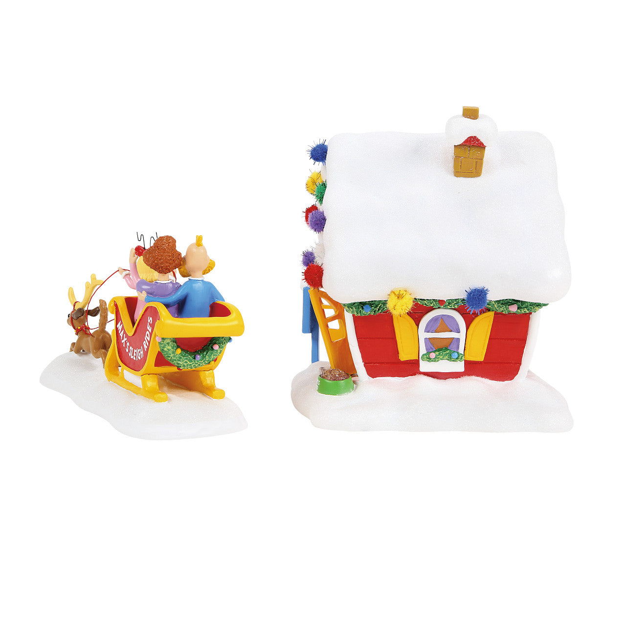 Max's Sleigh Rides Set of 2