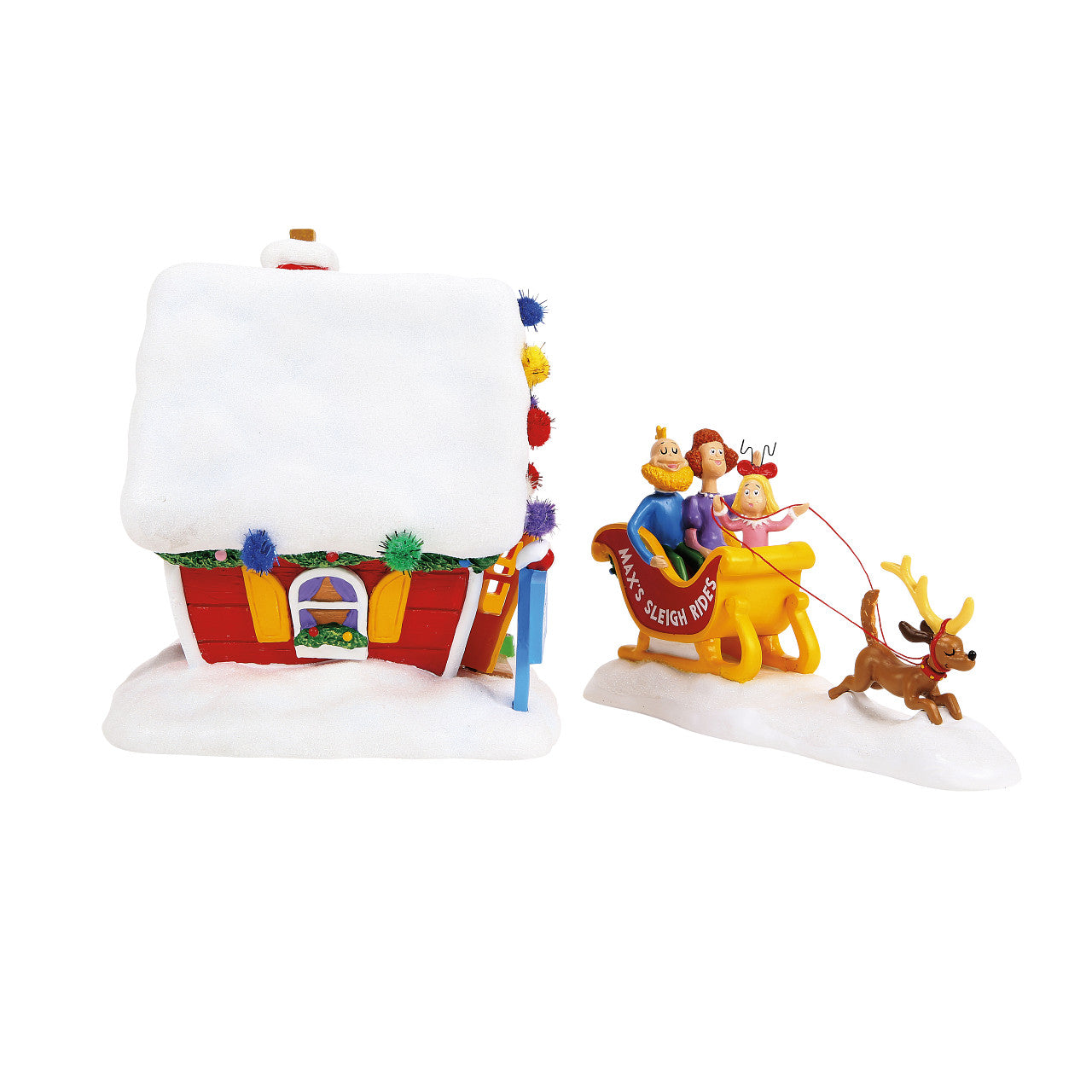 Max's Sleigh Rides Set of 2