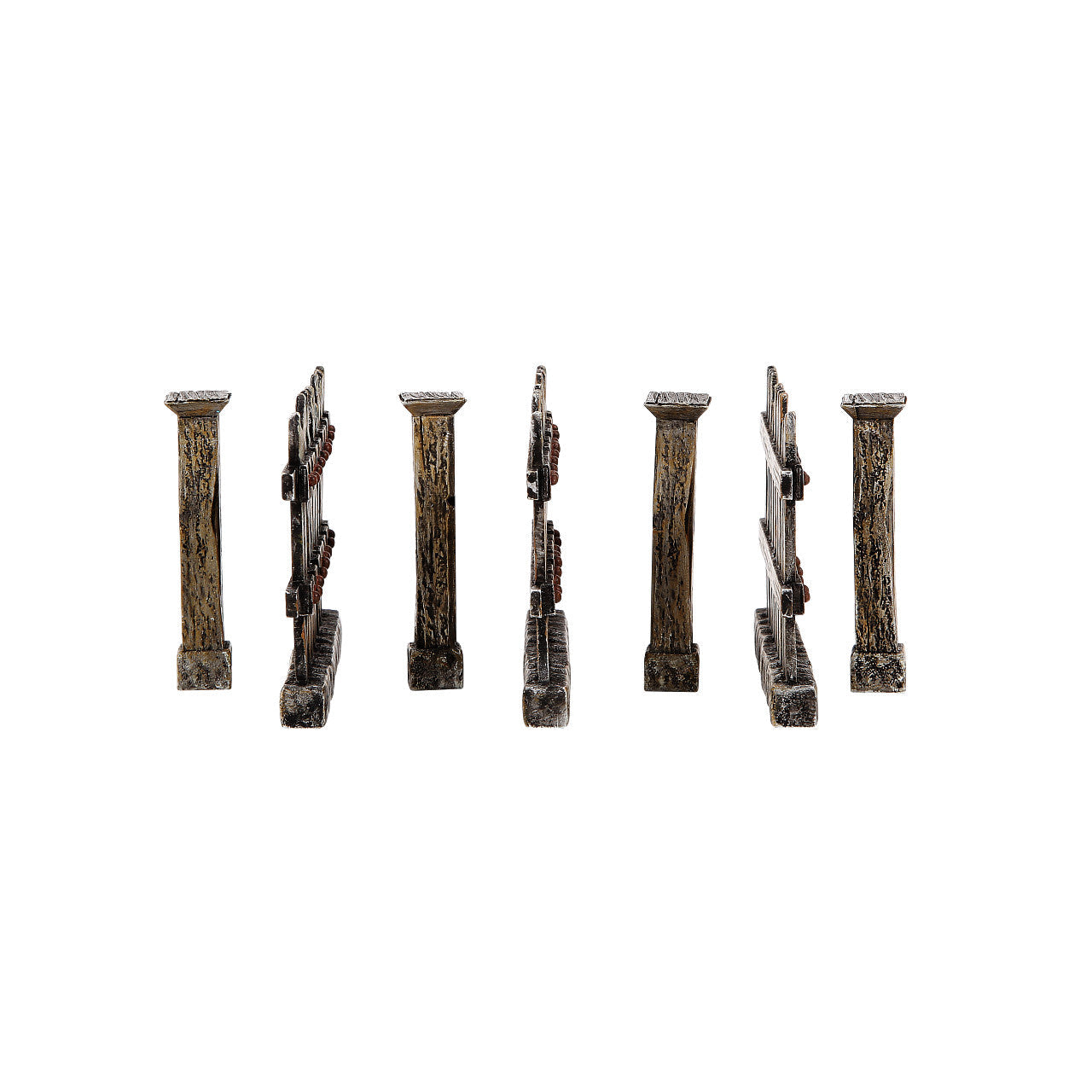 Village Line Fence Set of 7