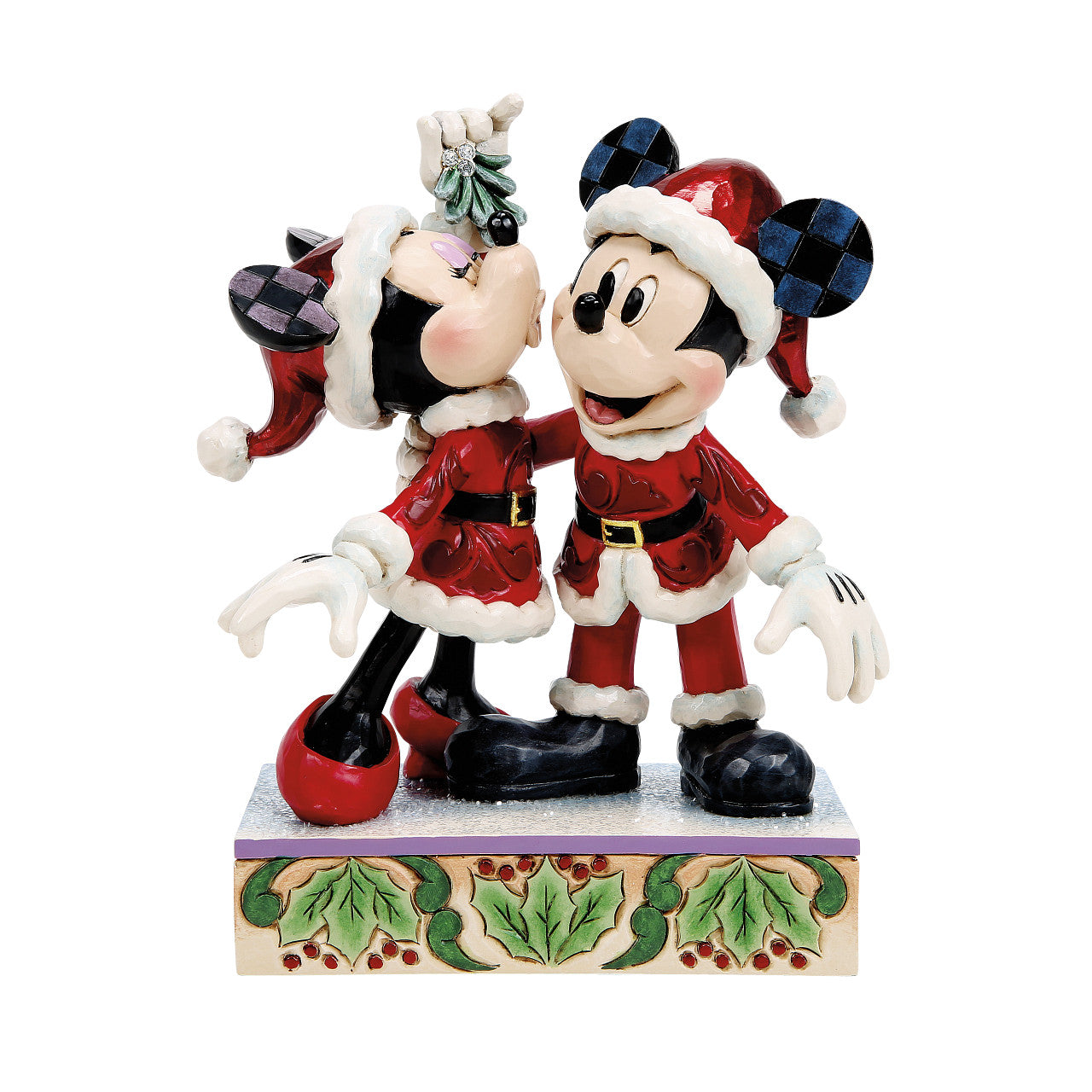 Mistletoe Moments Mickey and Minnie Mistle