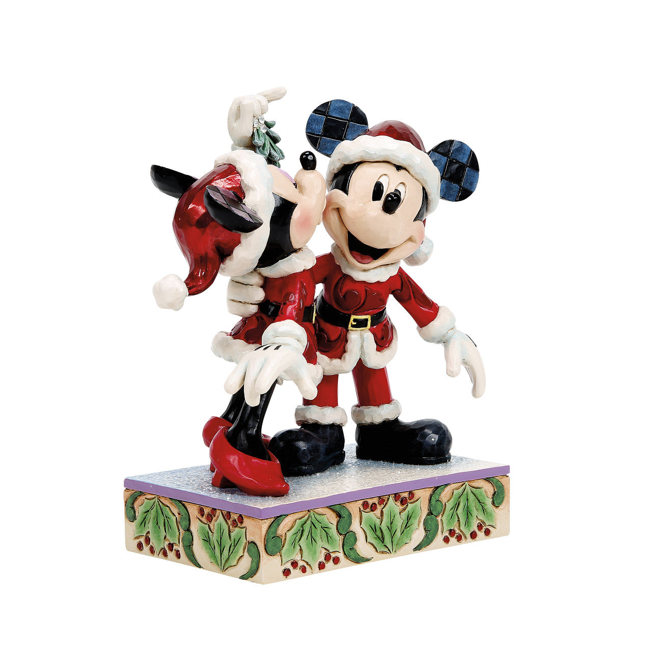 Mistletoe Moments Mickey and Minnie Mistle