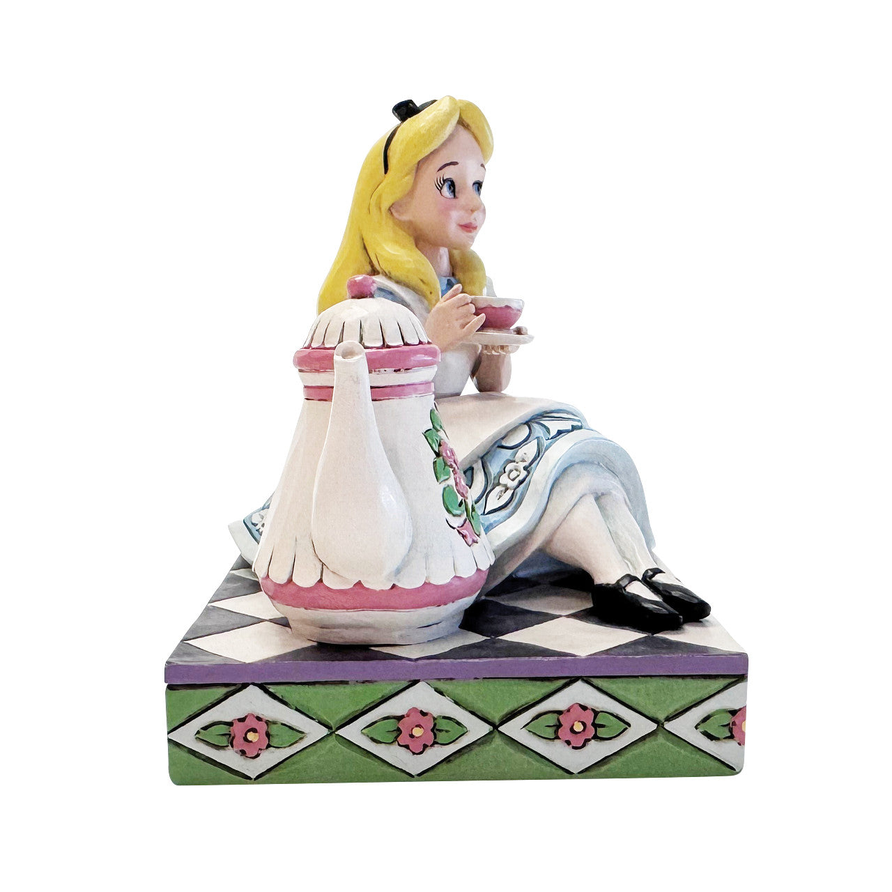 A Cup of Curiosity Alice with Teapot