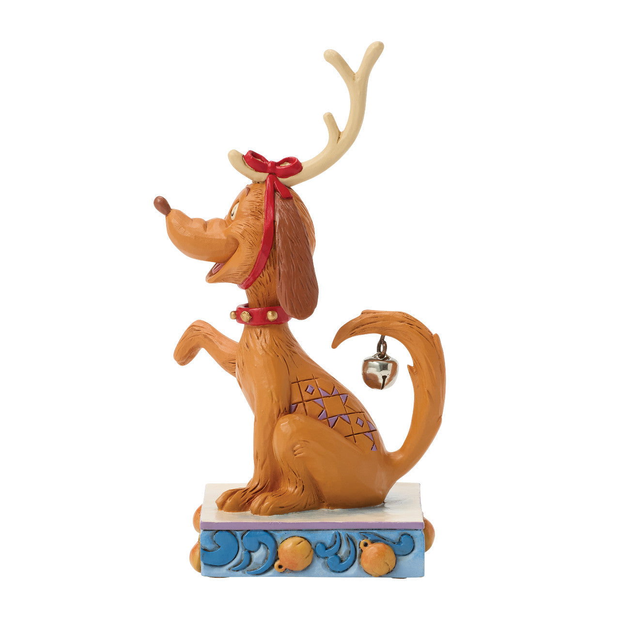 Max with Bell on Tail and Antlers on Head