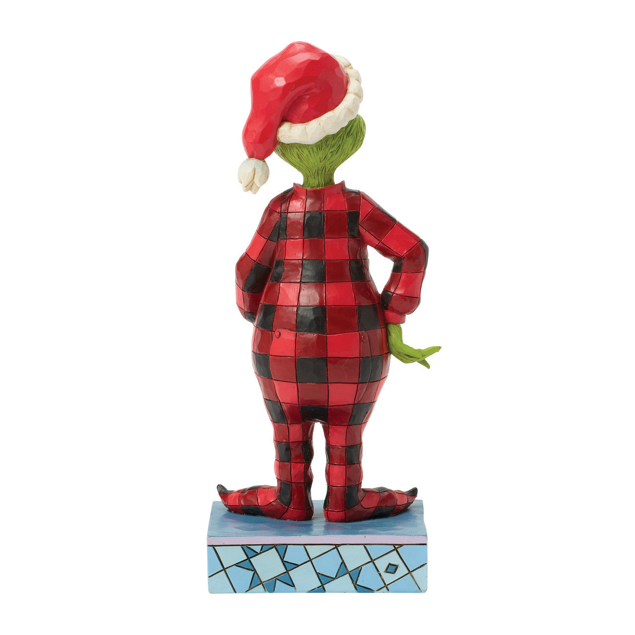 Grinch Wearing Buffalo Plaid Pajamas