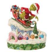Large Grinch on Small Sled