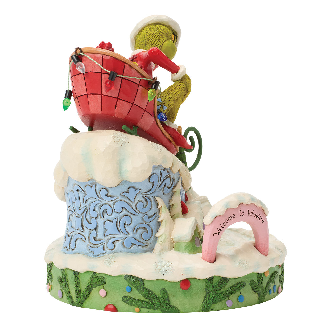 Large Grinch on Small Sled