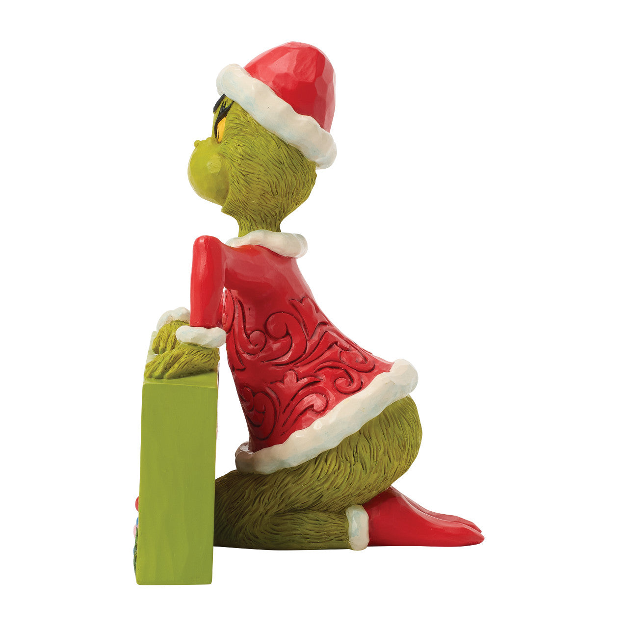 Grinch with Rotating Message Sign