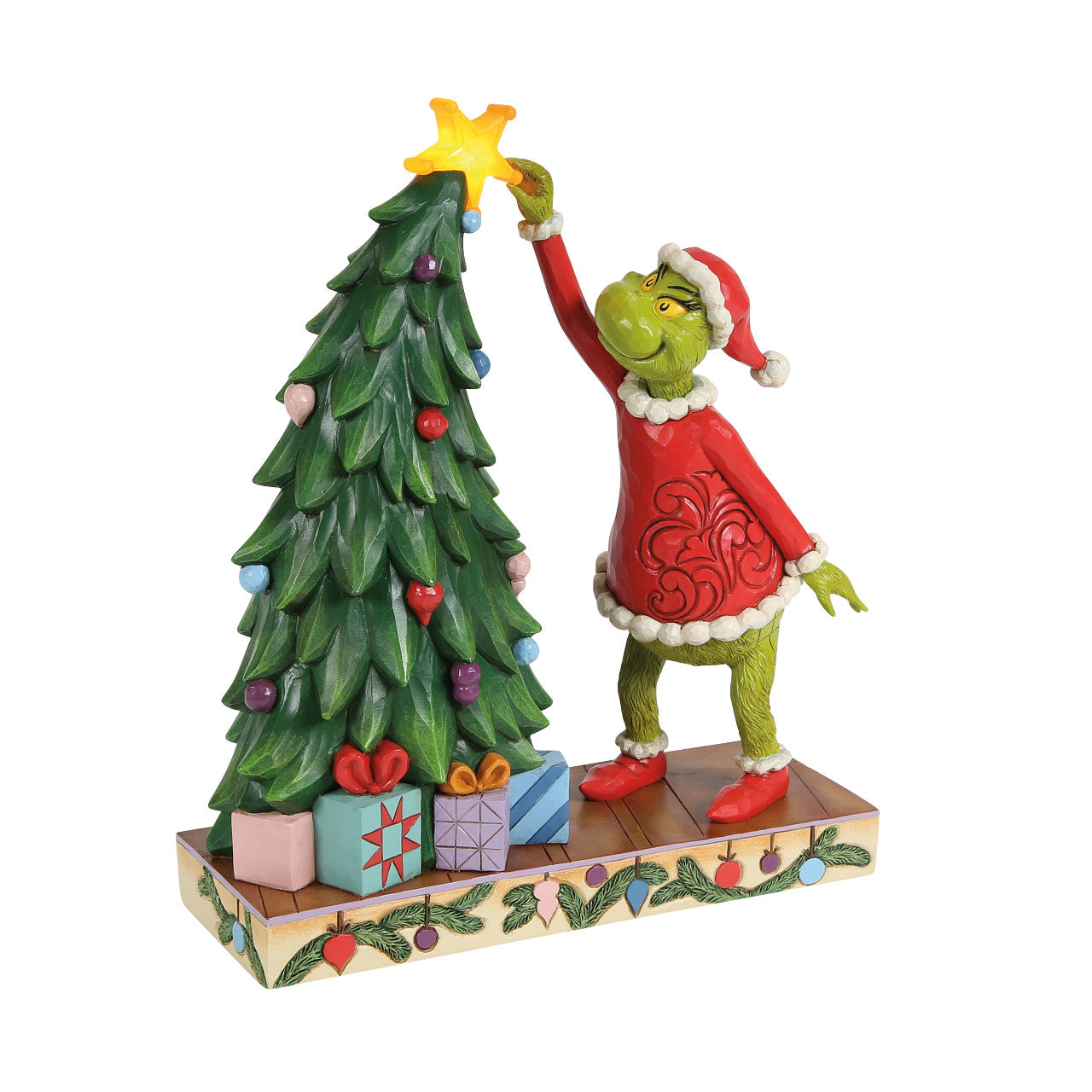 Grinch with Grinchy Star on Grinchy Tree Special Edition