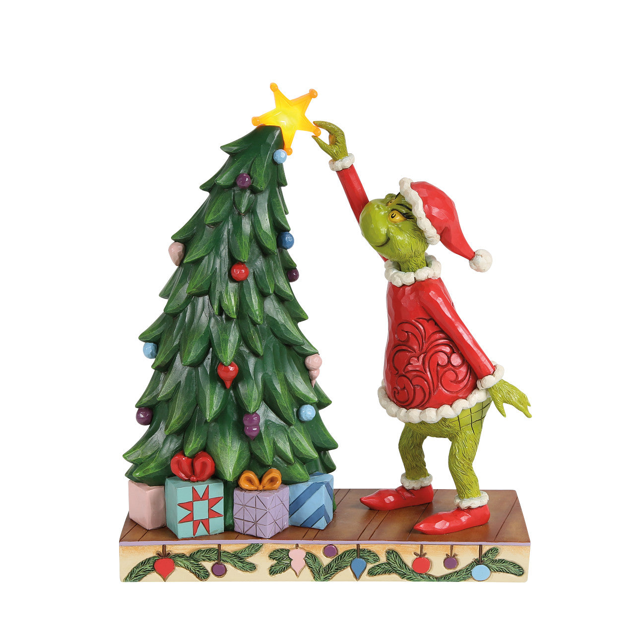 Grinch with Grinchy Star on Grinchy Tree Special Edition