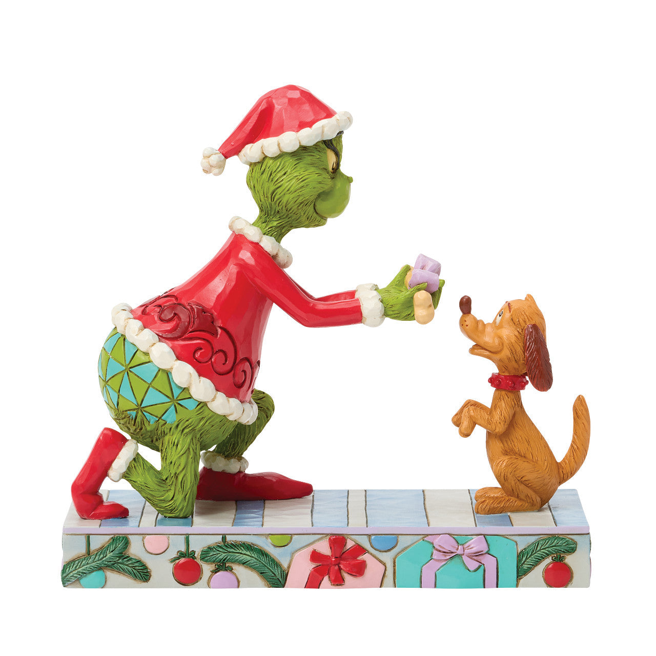 Grinch Giving Max a Bone