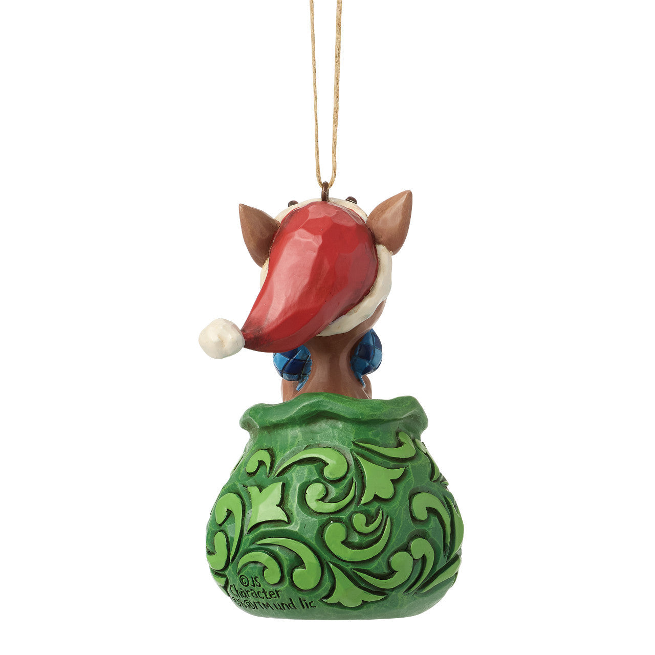 Dated 2026 Rudolph in Toy Bag Ornament