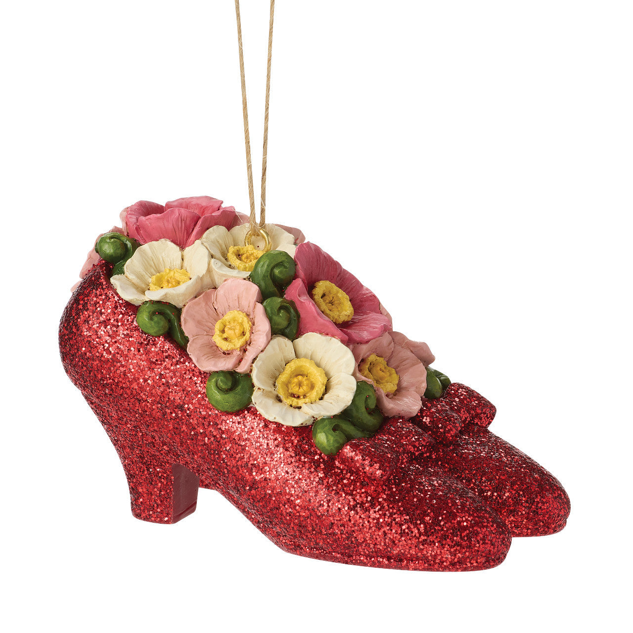 The Wizard of Oz Ruby Slippers with Poppies