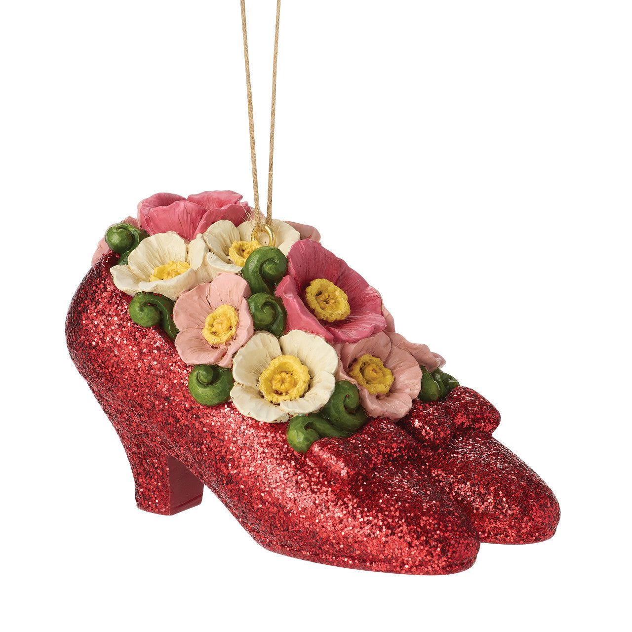 The Wizard of Oz Ruby Slippers with Poppies
