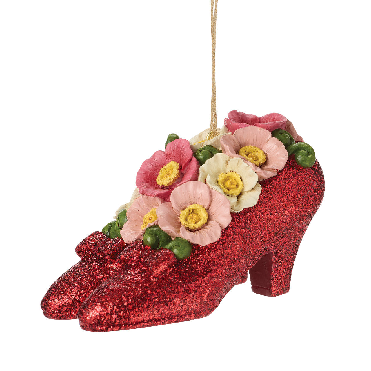 The Wizard of Oz Ruby Slippers with Poppies