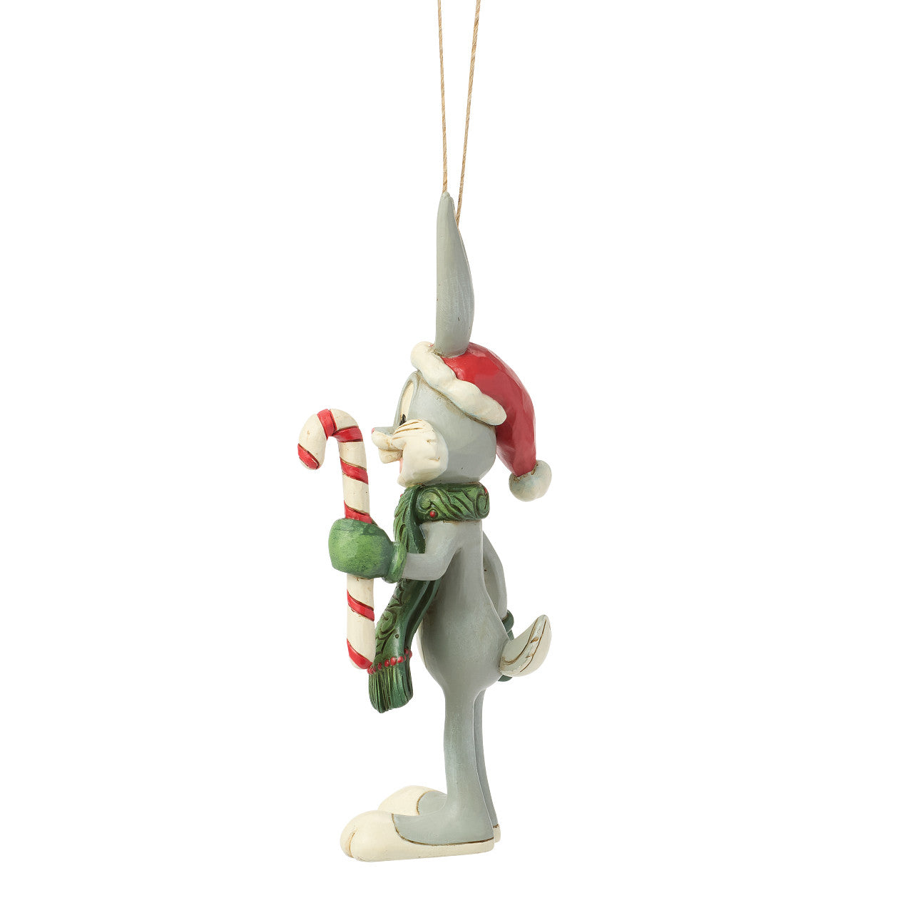 Looney Tunes Bugs Bunny with Sancy Cane Ornament