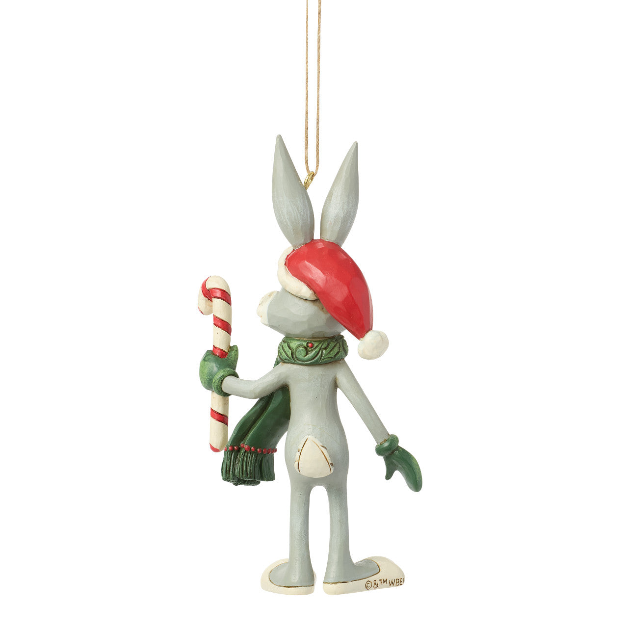 Looney Tunes Bugs Bunny with Sancy Cane Ornament