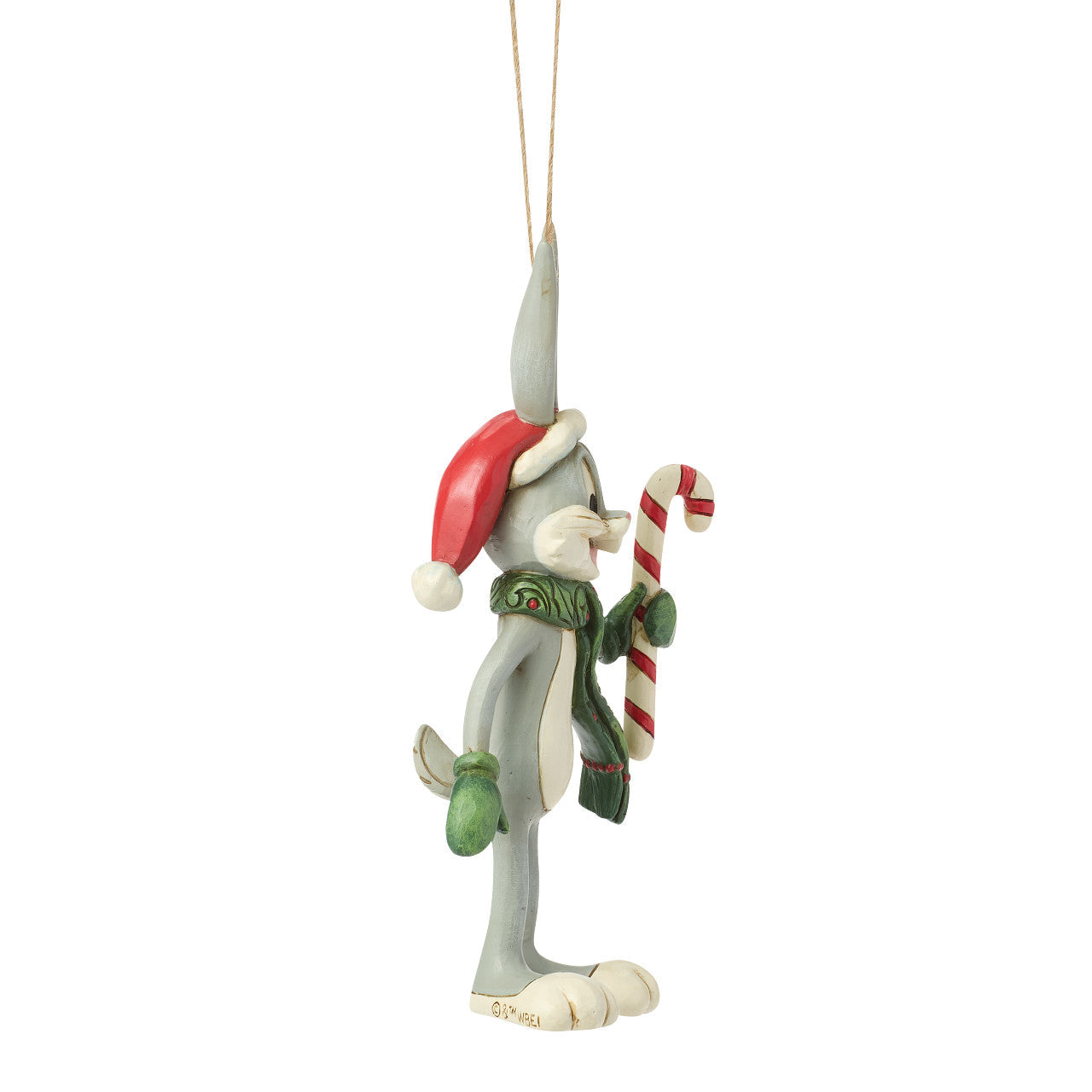 Looney Tunes Bugs Bunny with Sancy Cane Ornament