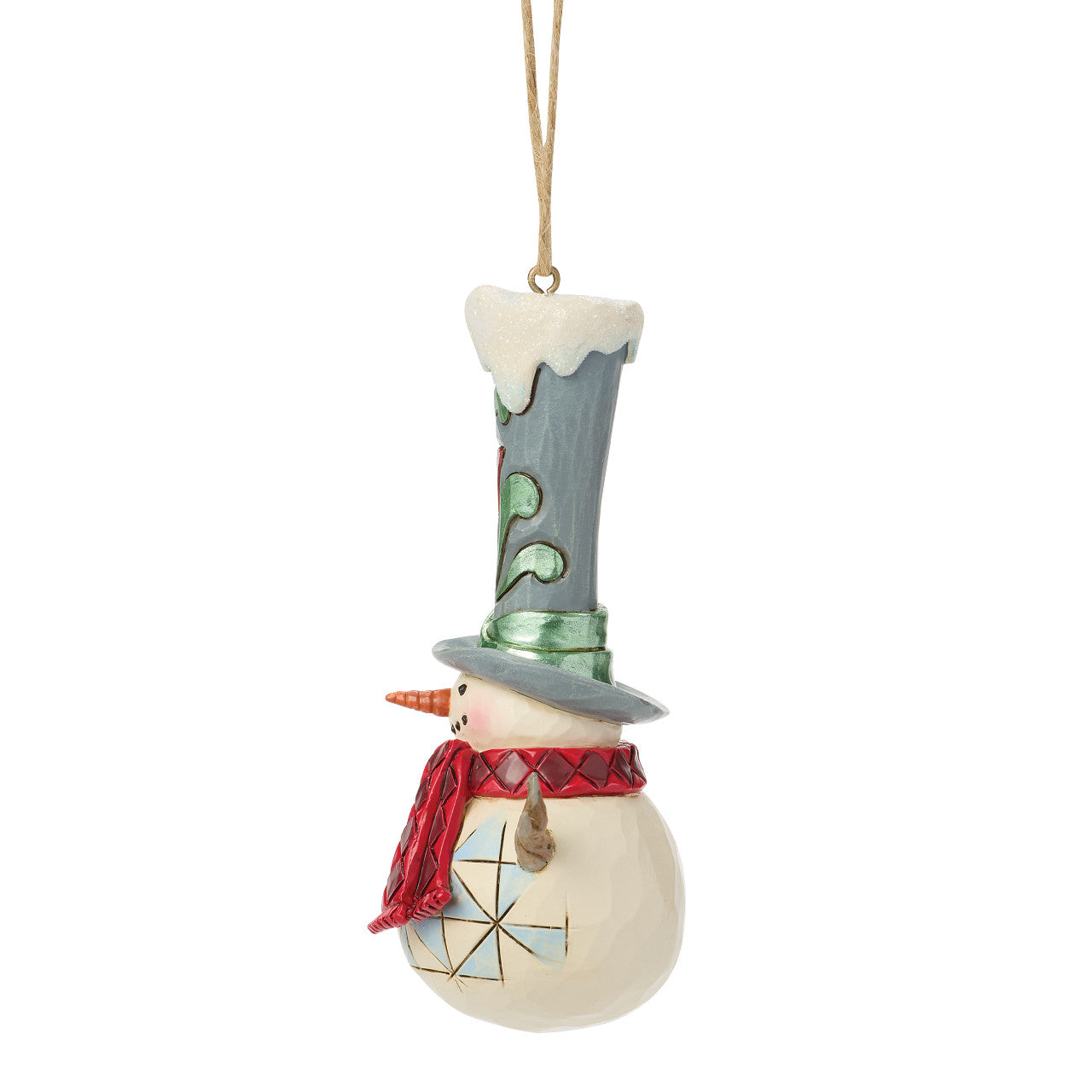 Snowman with Tall Top Hat