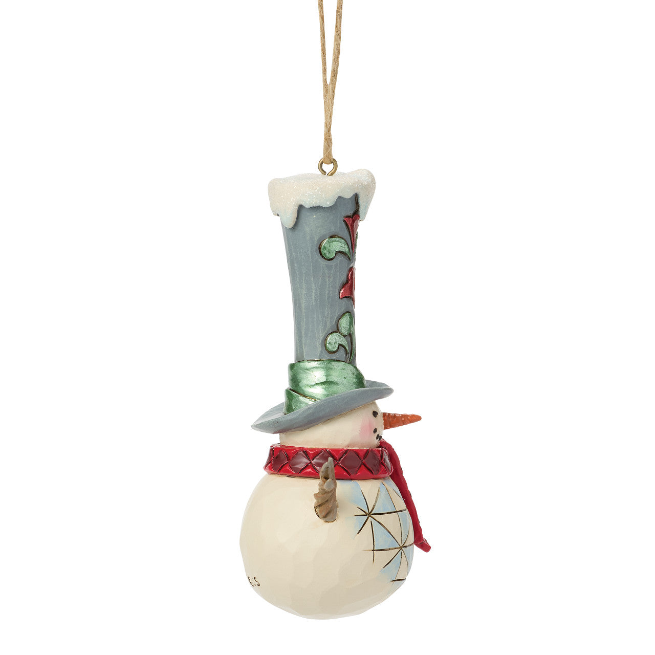 Snowman with Tall Top Hat