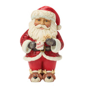 Chocolatey Goodness Santa with Hot Cocoa and Cookie Pint Sized