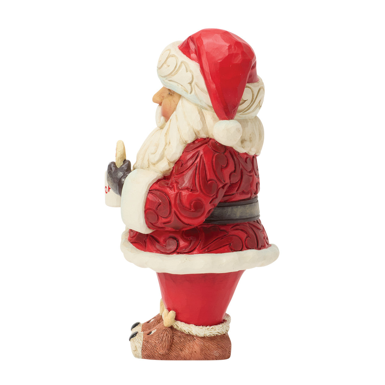 Chocolatey Goodness Santa with Hot Cocoa and Cookie Pint Sized