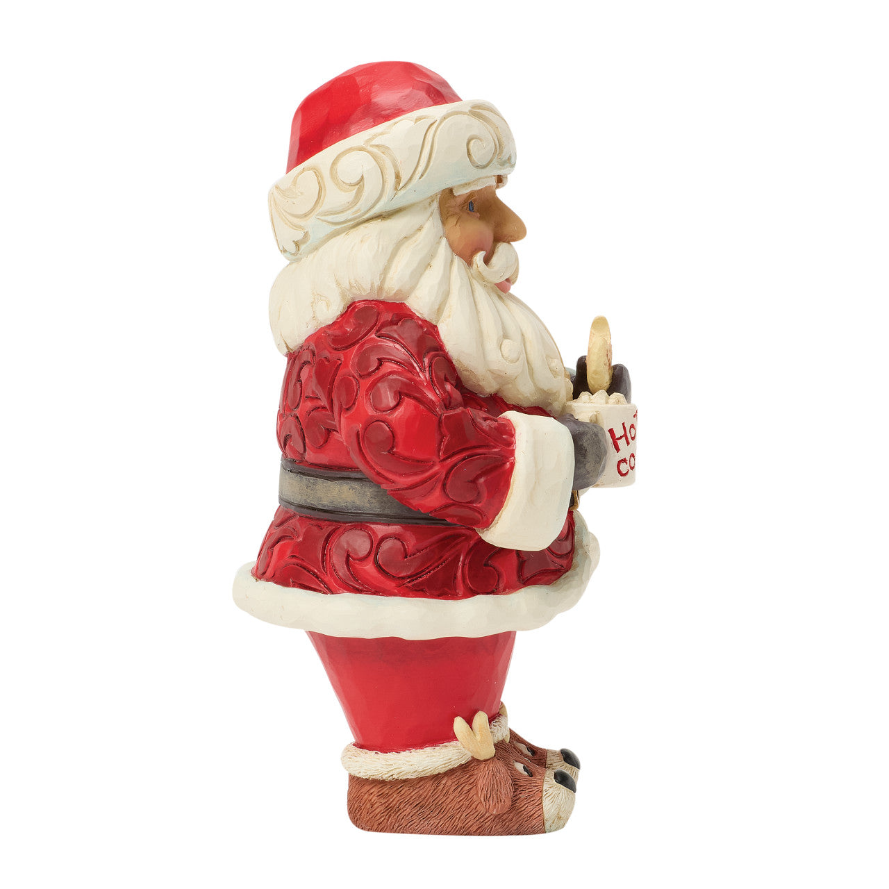 Chocolatey Goodness Santa with Hot Cocoa and Cookie Pint Sized
