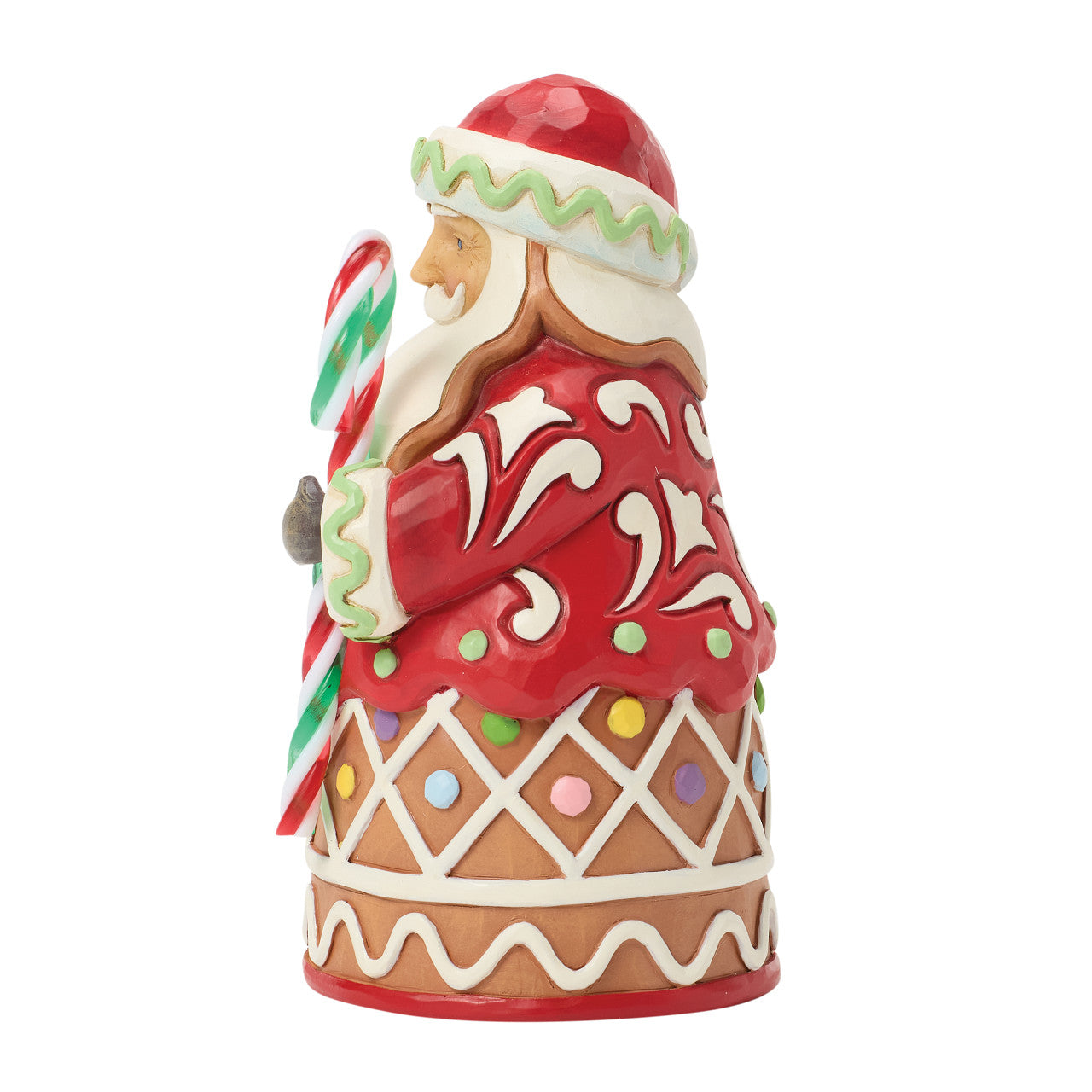 Candy Cane Delight Gingerbread Santa Candy Pint Sized